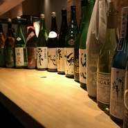 常時50種類ある日本酒の中からお選びすることができます。
