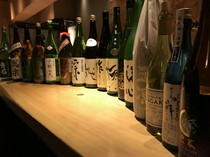 常時50種類ある日本酒の中からお選びすることができます。