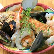 本日入荷の魚でアクアパッツァ風(Aqua Pazza)