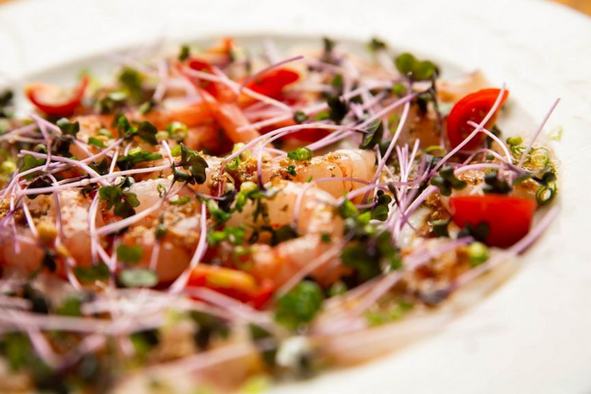 本日の魚介カルパッチョ(Seafood Carpaccio)