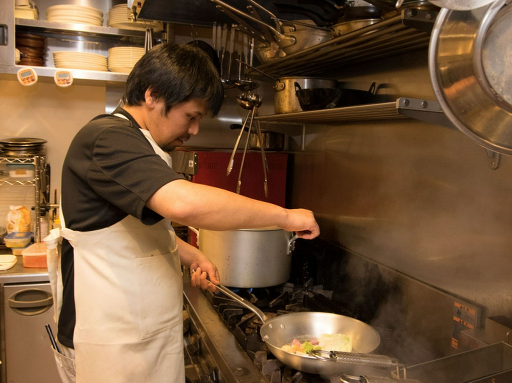 店主兼料理人・沼氏