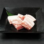 宮崎県霧島高原の澄みきった空気と水、良質な餌で飼育されたSPF豚です。三元豚の良質な肉質を御堪能ください