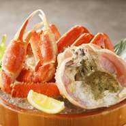 白子や牡蠣、蟹など、金沢の美味しいを全て味わえるコース『金沢丸ごと贅沢コース!!』