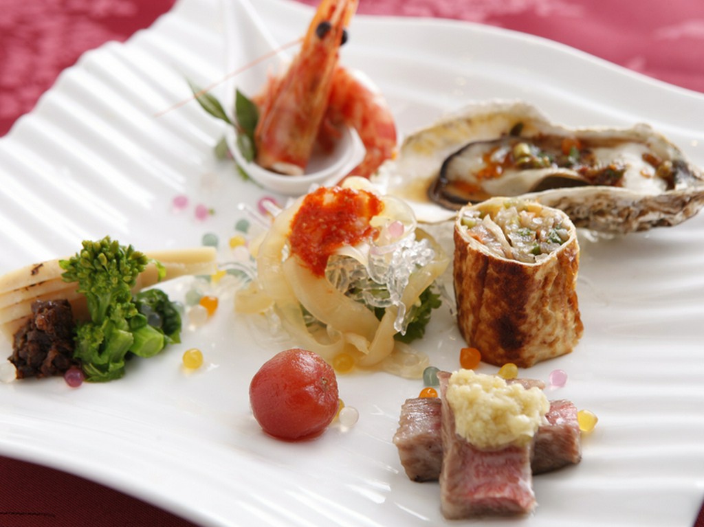 「ヌーヴェル・キュイジーヌ・シノワーズ」は美しい一皿が特徴