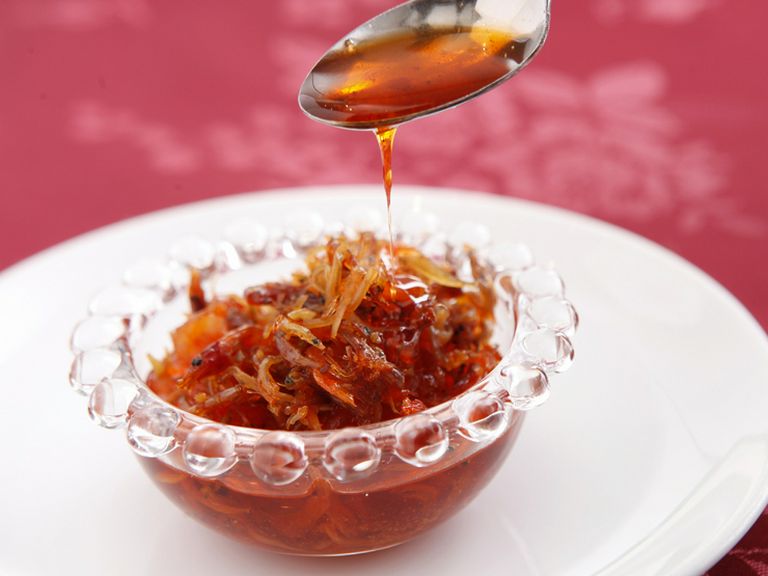 素材にこだわった自家製のXO醤は自慢の一品