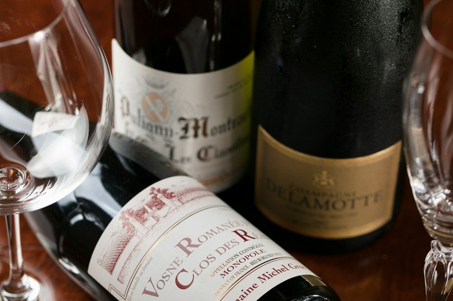 ワインにこだわっている