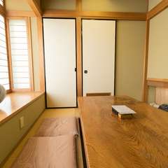 6名まで利用可能な純和風の個室