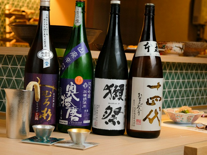 日本酒にこだわっている