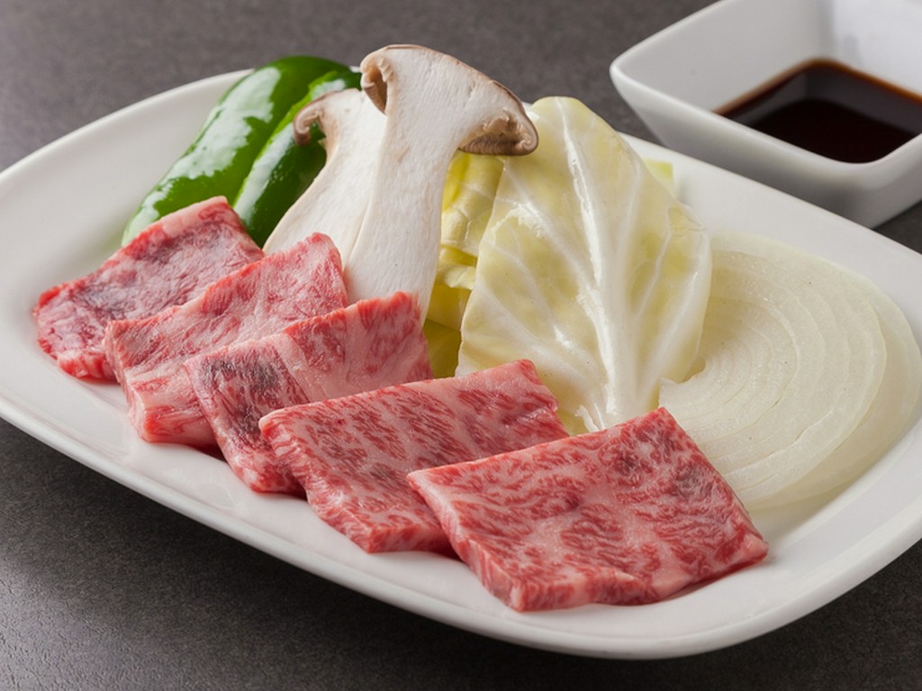看板メニューの『島根和牛 鉄板焼き』は1日10名様限定
