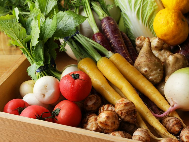地元「大原の野菜」は鮮度のみならず、そのクオリティーも秀逸