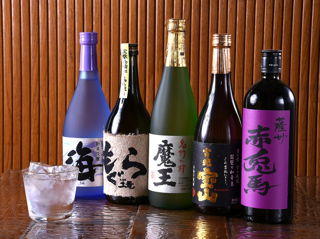 焼酎好きにはたまらない「プレミアム焼酎」の豊富なラインナップ