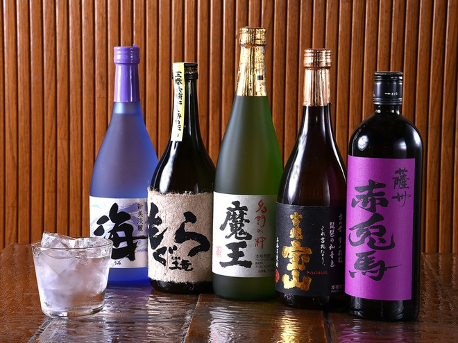 焼酎にこだわっている
