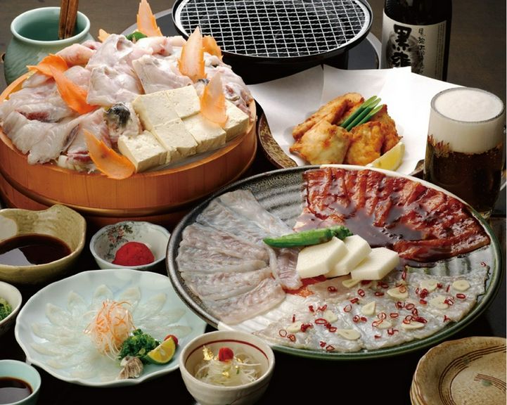 ふぐに合わせて作った自家製ポン酢