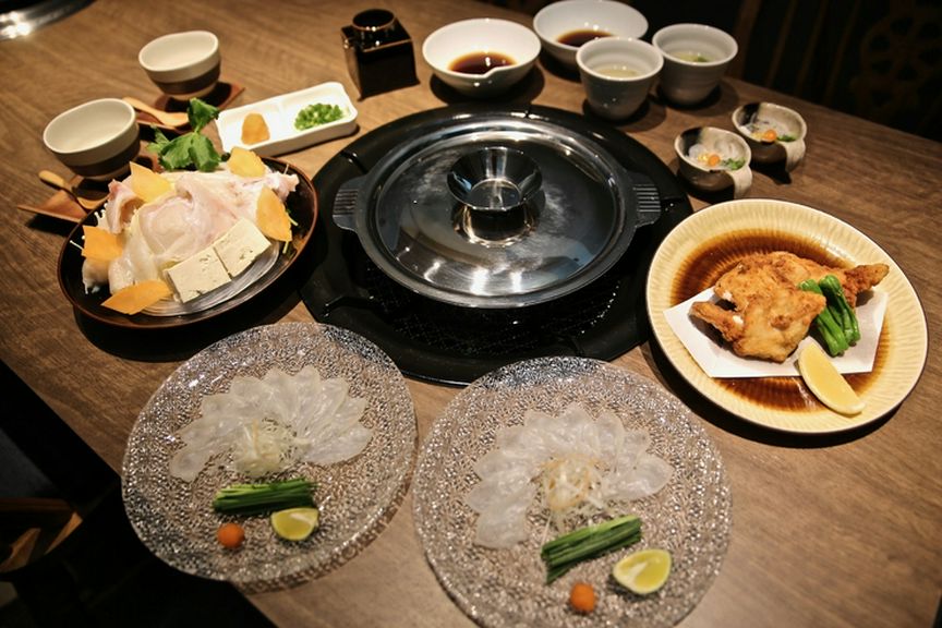 国産の上質なとらふぐ