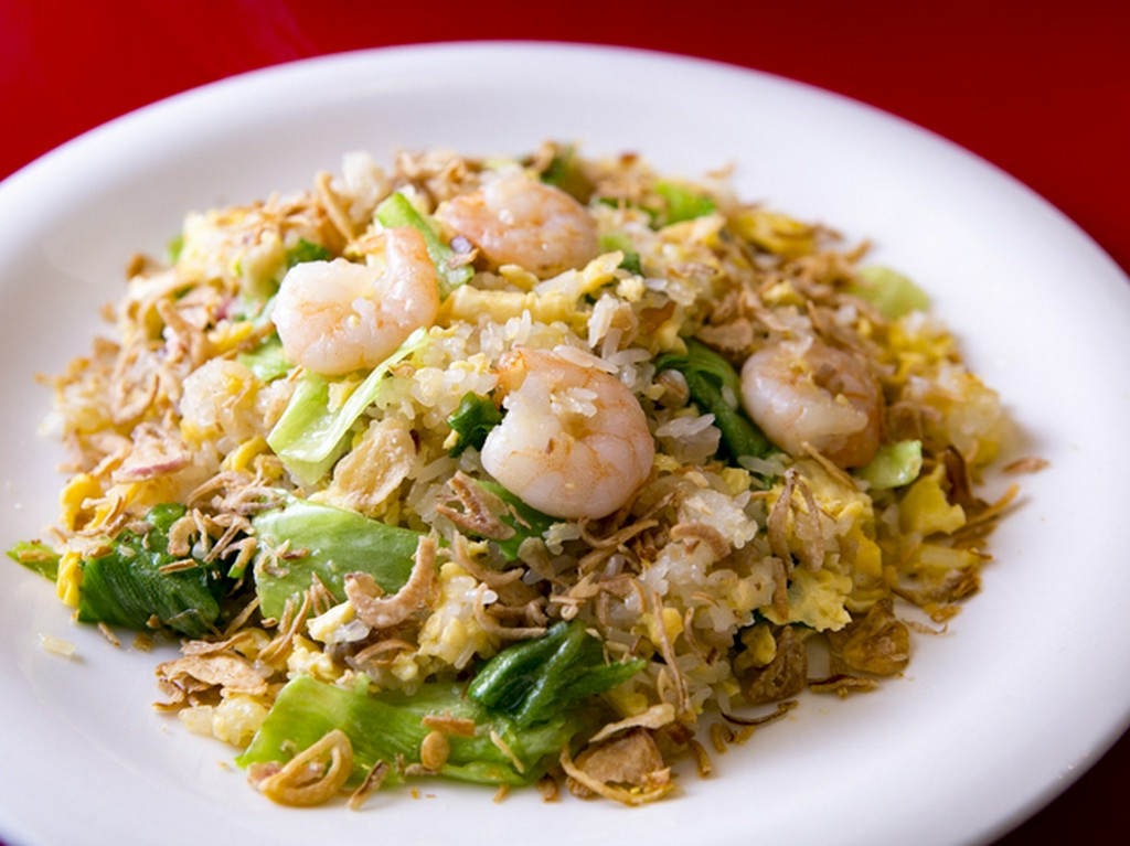 『ベトナムやきめし』には、蒸したもち米を使用