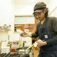 ほっとできる味わいと、いつでも立ち寄れるような心地よさを演出