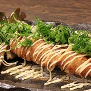 ネギマヨなイカの丸焼き