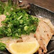 豚バラねぎポン酢