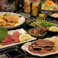 迷われている方！まずはこちらから！　当店自慢の炭火焼の一品もの等セットになった、9品コース！