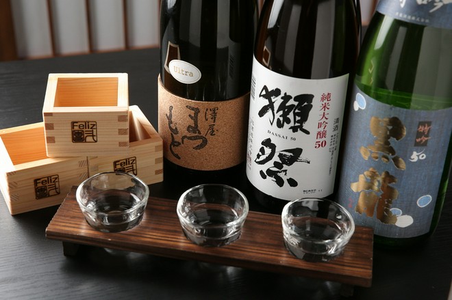 日本酒にこだわっている