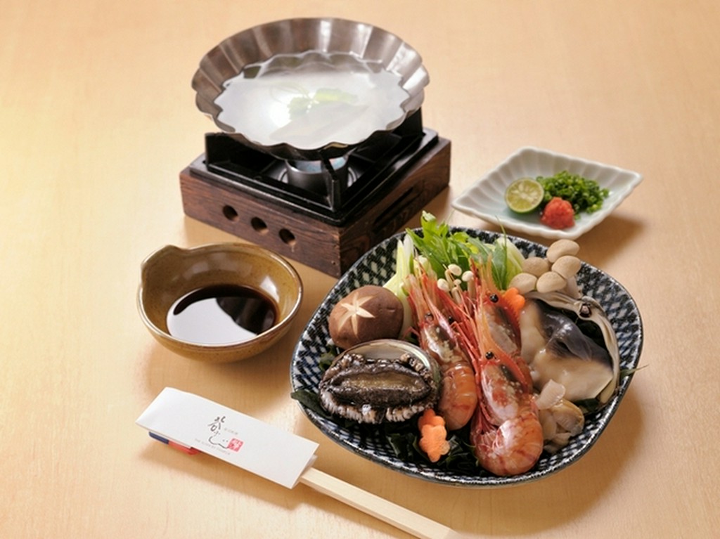 海鮮の甘みと旨味を存分に味わえる『海鮮しゃぶしゃぶ』