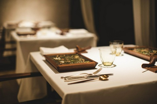 ラチュレのオシャレな店内
