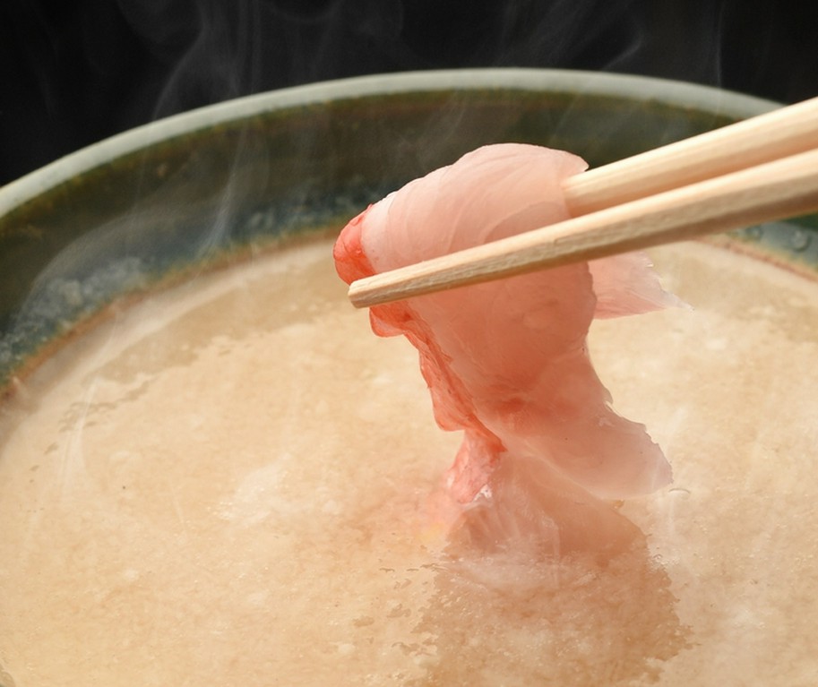 湯葉や豆乳鍋で、優しい味わいを感じていだきたい