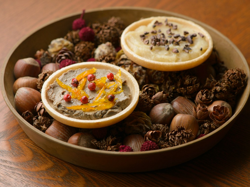 和×フレンチが生む美味。独自のセンスが冴える前菜『もなか』