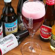 『ベルギービール』をはじめ、お酒の種類が豊富です