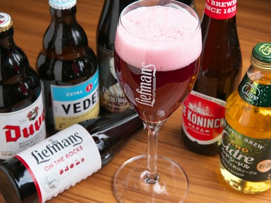 『ベルギービール』をはじめ、お酒の種類が豊富です