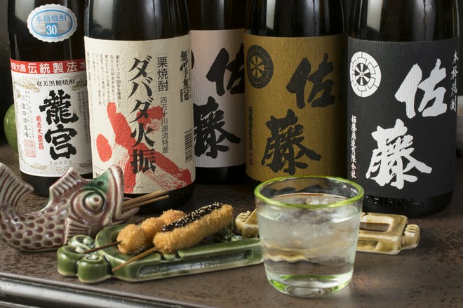 焼酎にこだわっている