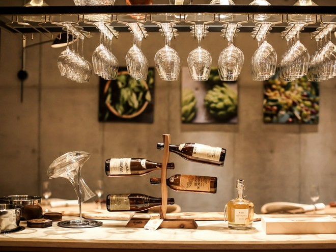 ワインにこだわっている