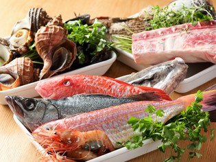 徹底的に鮮度と質にこだわった食材選び