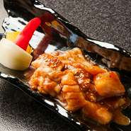 第一の胃。コリっとした歯ごたえ。