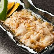 直腸。塩・味噌・醤油からお選びください。