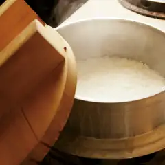 かまどご飯セット（白ご飯・スープ付）【おかわり自由】