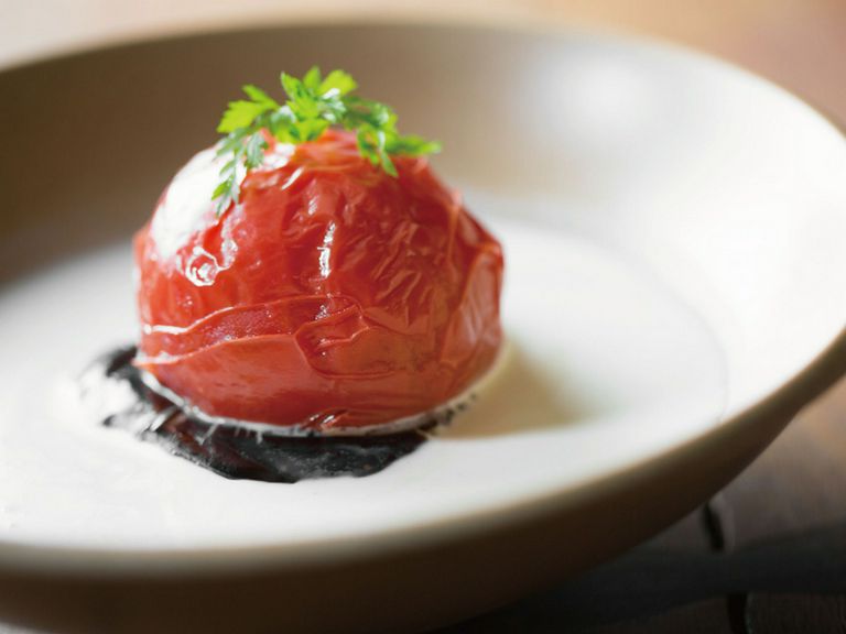 『名物!完熟とまとの天火焼き since1999』はリピート率80%