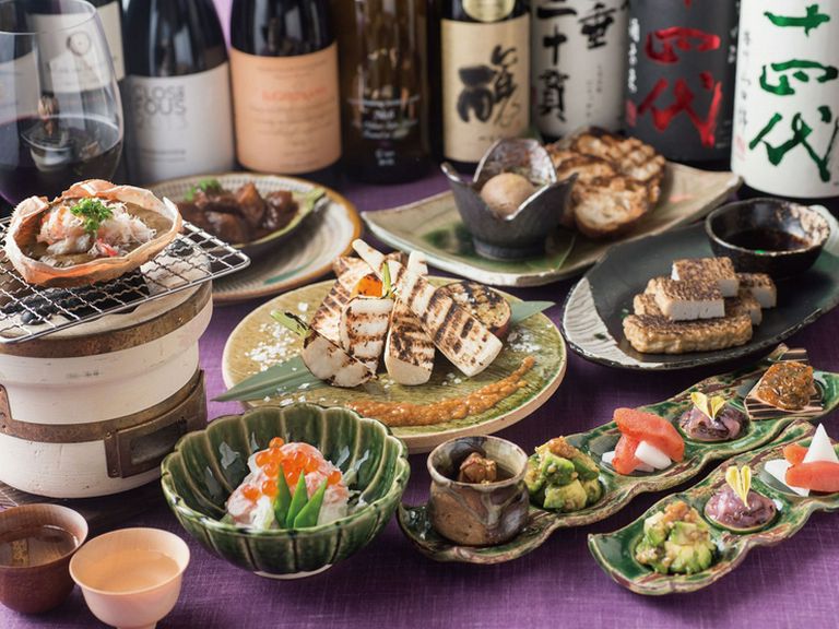 50銘柄のワインとペアリングするお料理の数々