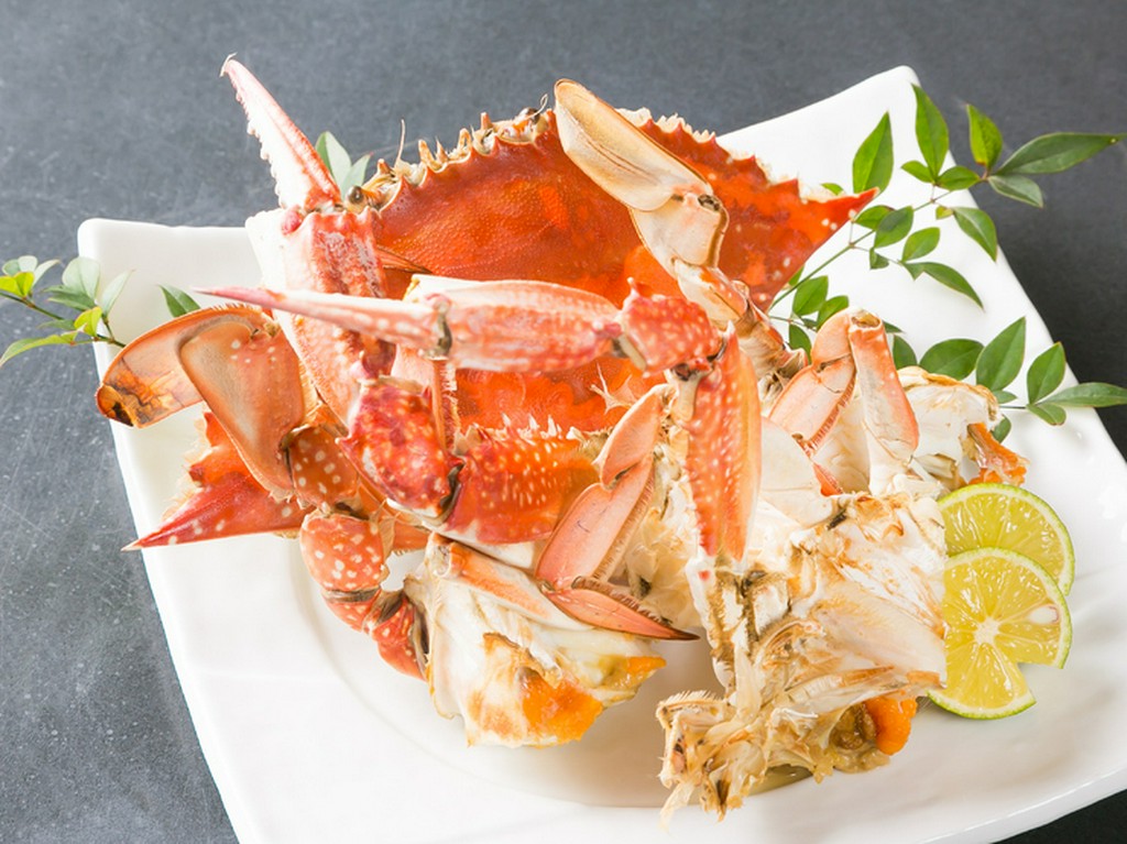 カニの魅力がつまった『瀬戸内産焼きわたりがに』