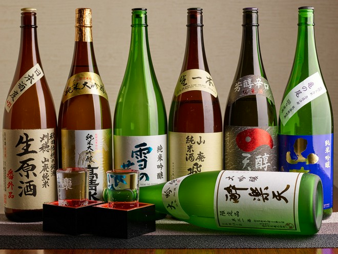 日本酒にこだわっている
