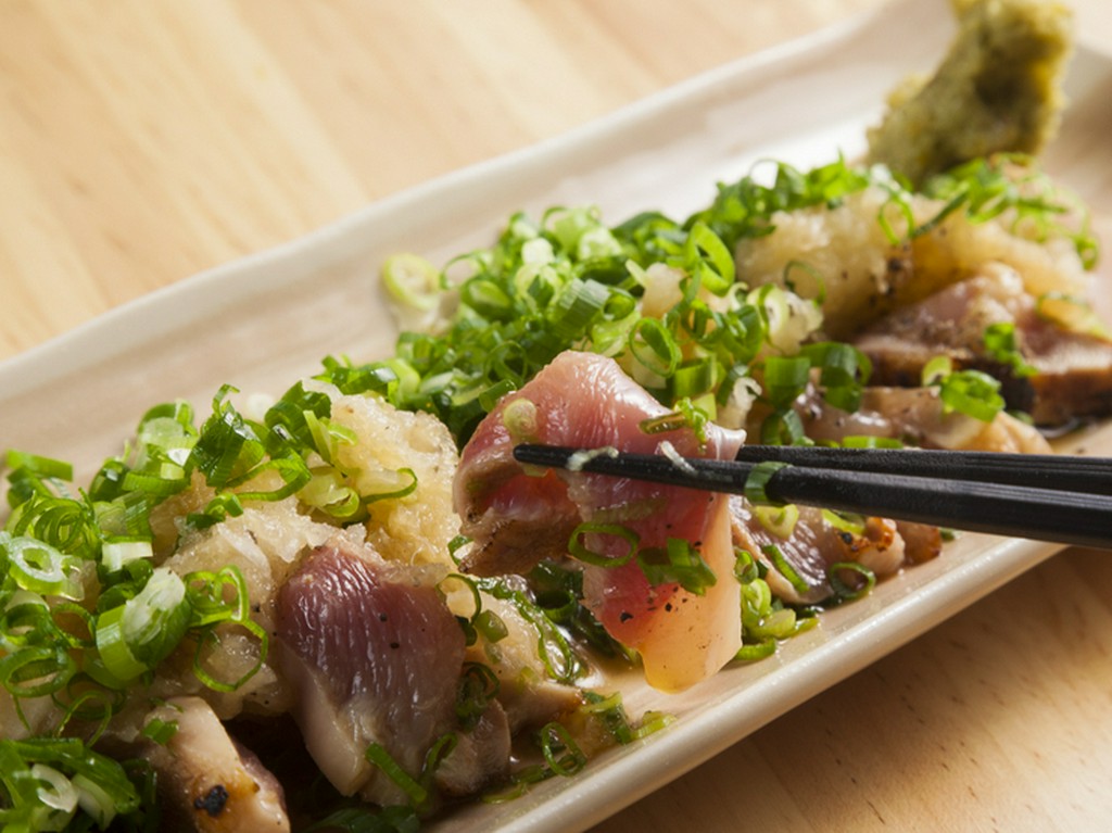 むね肉のタタキ