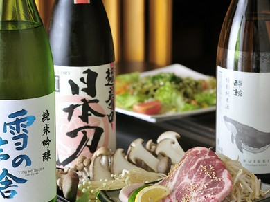料理に合わせて選べる種類豊富なお酒