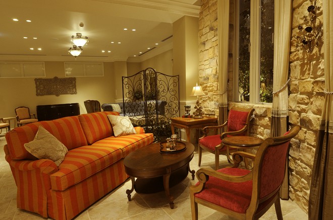 食器・内装にこだわっている