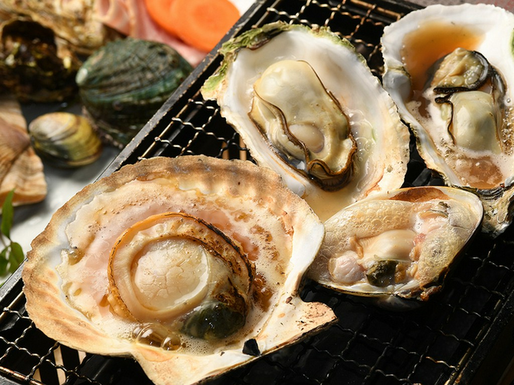 新・函館市場の3大名物！『浜焼き』
