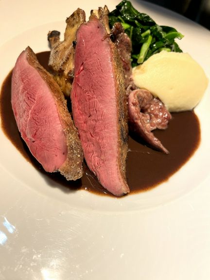 網獲り鴨のすべてをいただく『新潟県産 青首鴨の炭火焼き』