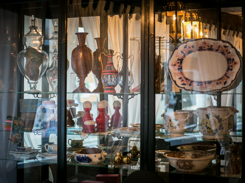 こだわりのアンティークのインテリア