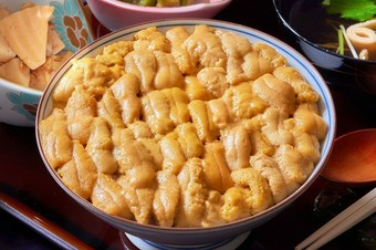 【3月～8月】ウニ丼　予約制　3日前迄要予約