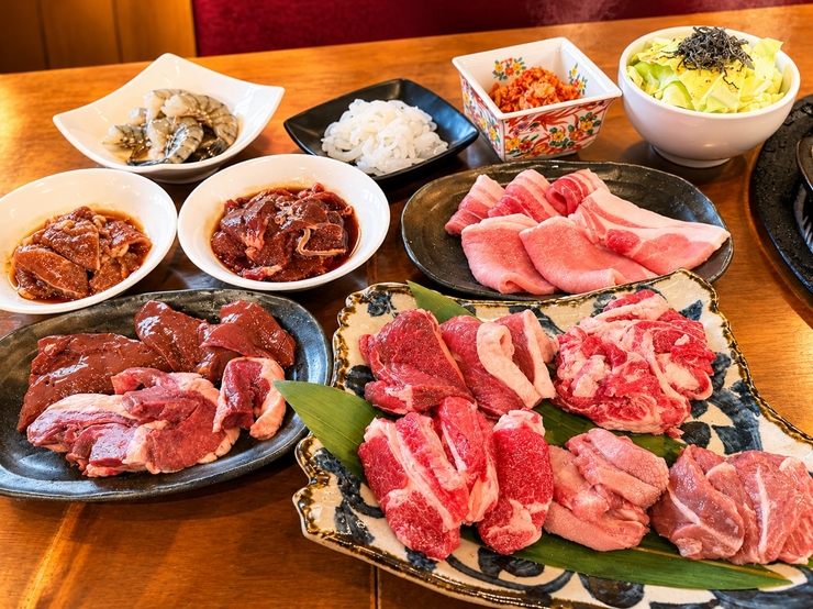 Genghis Khan (grilled lamb) Standard: 60-minute all-you-can-eat and drink for 6200 yen