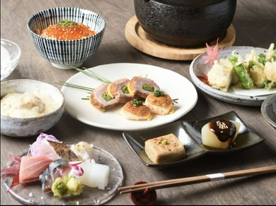 歓送迎会には季節のコースがおすすめです。
