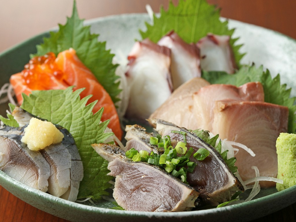 新鮮ならではの舌触り『お刺身5点盛』